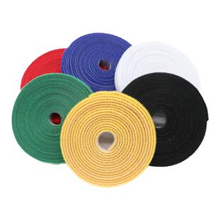 魔术贴扎带 背靠背粘扣带 机房绑线带 背对背魔术贴 多色 5米/卷