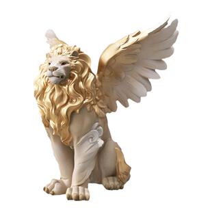 轻奢大型狮子客厅落地摆件办公室门口展厅雕塑装饰品开业乔迁礼物