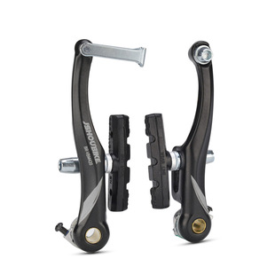 山地车V刹刹车 铝合金V刹夹器v刹弯管刹车皮20 26寸自行车V刹配件