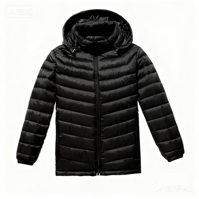 男士轻薄羽绒棉服秋冬中年爸棉衣