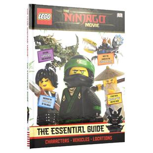 Lego Ninjago Movie The Essential Guide DK乐高幻影忍者大电影终极档案故事英文原版 连环画故事书 乐高忍者系列动画电影纪念册