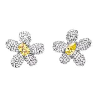 何方HEFANG景甜乔欣同款花花气球耳钉优雅精致轻奢高级个性耳环女