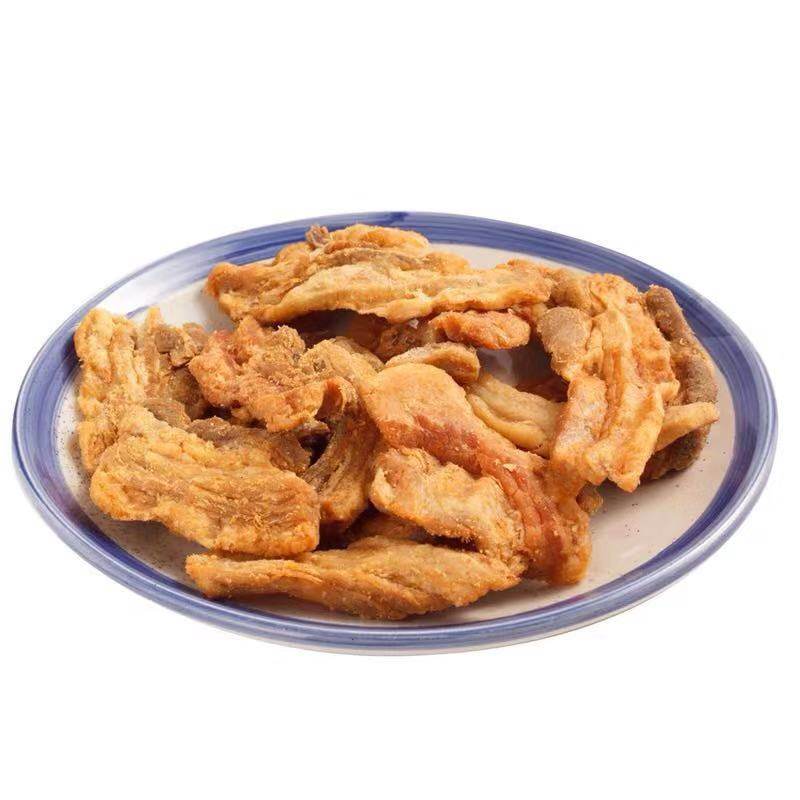 南通如皋特产猪肉渣藏寿村片片酥香酥肉油渣脂渣肉粕零食黄桥肉渣