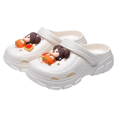 GGGLU2025新款软底可爱包头拖