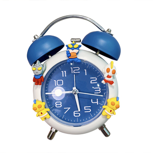 可爱创意闹钟奥特曼新款小学生专用强力叫醒男孩通用起床神器儿童