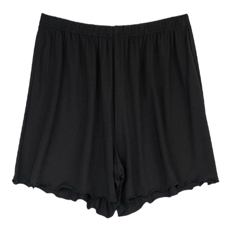 贴心女士莫代尔冰丝短裤夏季薄款中老年妈妈大码打底裤家居裤5409