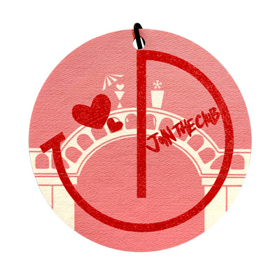 JoinTheClub轻奢潮流+LOVE10片车载香薰片车内饰品摆件除异味香氛