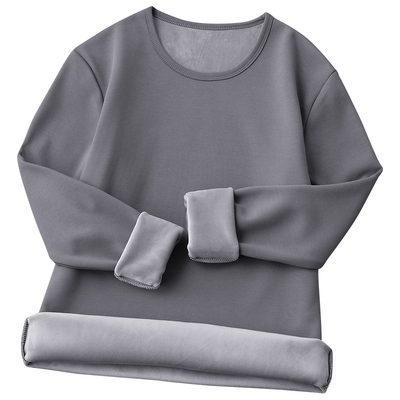 「董歌」保暖圆领男长袖T恤卫衣