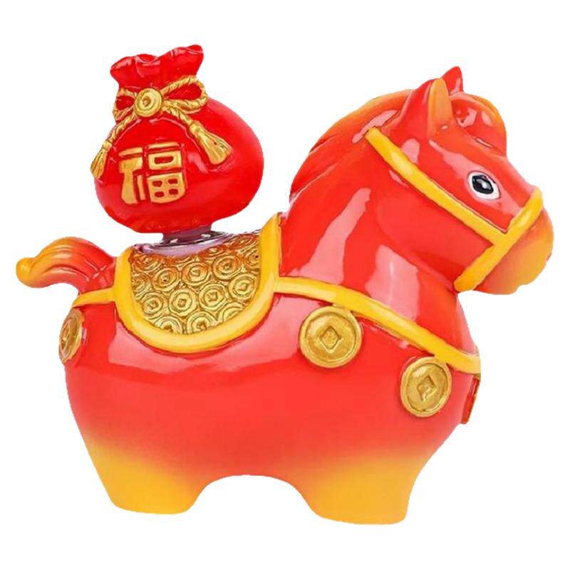 洛阳文创纪念品唐三彩小马摆件桌面河南特产伴手礼品旅游特色礼物