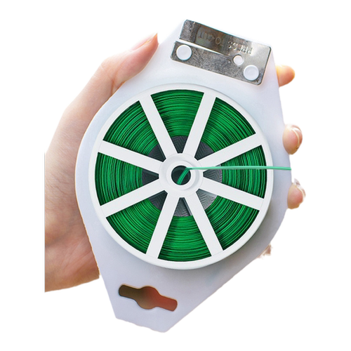 园艺扎线包塑捆扎带花艺铁丝月季爬藤植物牵引绳固定绑花神器支架