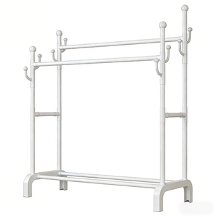 晾衣架落地家用室内挂衣服架简易卧室衣帽架政府补贴出租屋挂衣杆