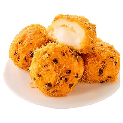爆浆海苔肉松小贝泡芙面包整箱学生代早餐夹心小零食休闲食品小吃