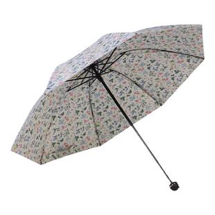 小清新双面碎花太阳伞双层黑胶遮阳伞防晒防紫外线晴雨两用UPF50+