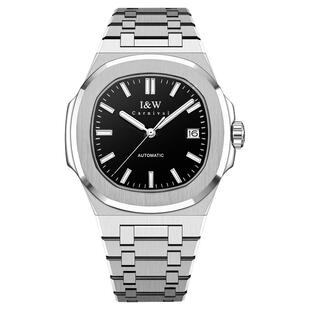 正品瑞士IW爱沃驰手表男士鹦鹉螺全自动机械表男款品牌大表盘腕表