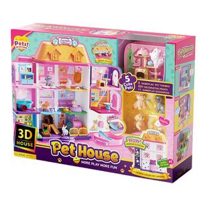 过家家套装宠物医生玩具屋