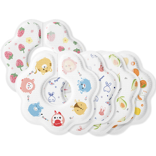 一次性口水巾新生婴儿围嘴非纯棉a类男女宝宝围脖婴幼儿围兜防水