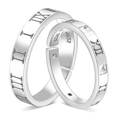 迪士尼时光恋人小众情侣戒指