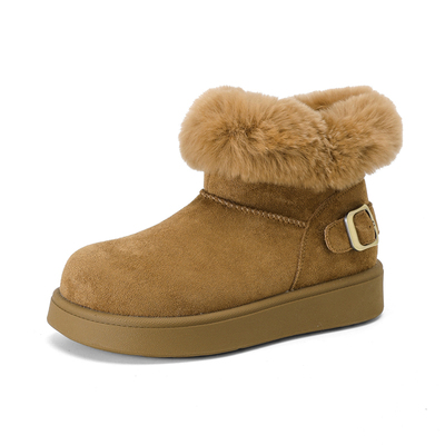 达芙妮2025冬季新款厚底雪地靴