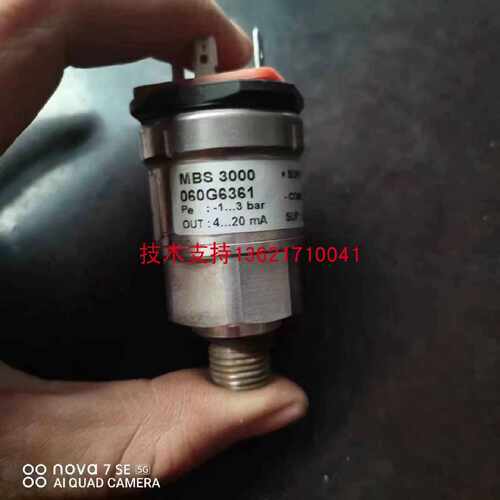 议价丹佛斯压力感测器MBS3000 060G1769发泡机泡沬机-1-9bar/4-20