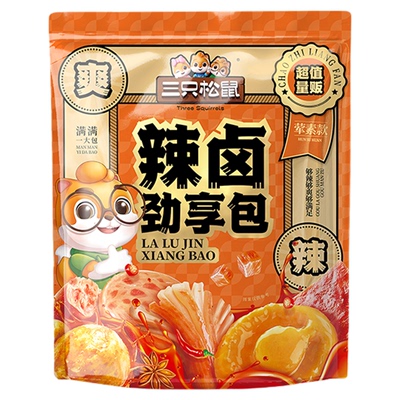 三只松鼠_宝藏零食礼零食大礼包