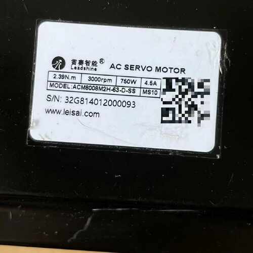 下单前咨询雷赛伺服ACM8008M2H-63-D-SS电机，驱动器L7