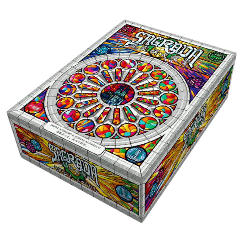 一刻馆圣家族大教堂圣家堂1-4人成人聚会棋盘策略收集益智桌游戏