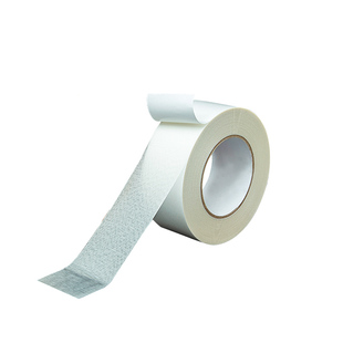 网格双面胶带高粘度强力固定粘贴对联无痕不留痕宽半透明防水大力胶贴拼接地垫婚庆会展固定地毯布基双面胶带