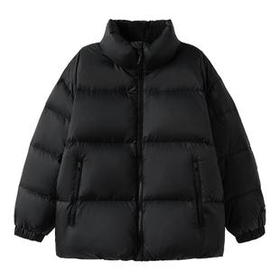 羽绒服加厚面包服男装女装短款保暖时尚冬装外套百搭立领上衣流行
