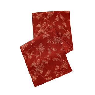 新年桌旗过年节日氛围感装饰桌布长条红色春节喜庆电视柜斗柜盖布