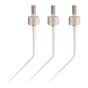 杠杆百千分表头表针M2.5弯型探针双90°尖头平头偏心测针异形测头