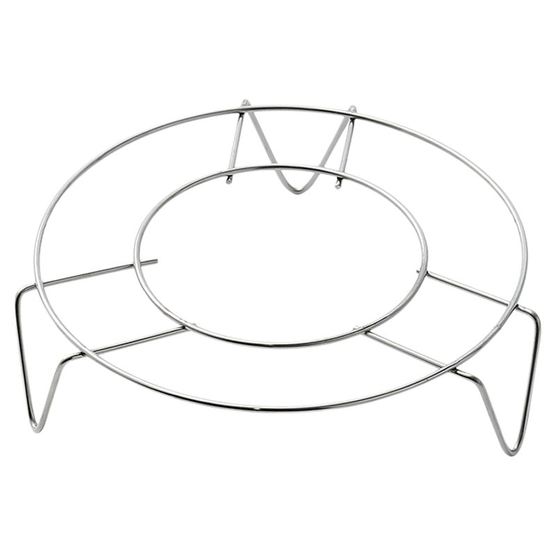 不锈钢家用蒸包子蒸笼蒸架高脚厨房蒸菜架隔水隔热架子蒸锅笼屉