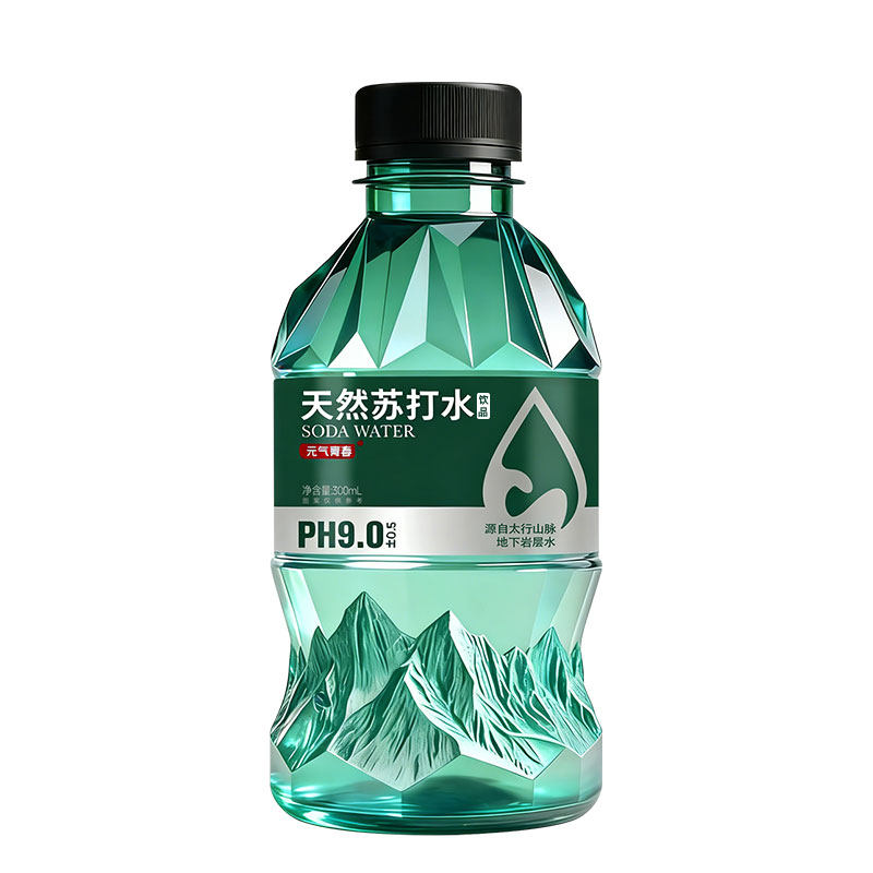 天然苏打水饮品整箱300ml*24瓶装