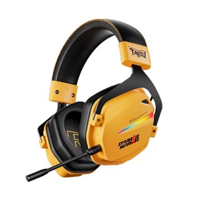 钛度THS326电脑蓝牙游戏耳机头戴式有线四模手机无线吃鸡打瓦PS5