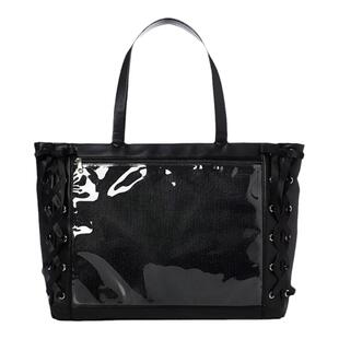 日本直邮wego丝带痛包S码 玩偶谷子吧唧包 休闲二次元手提包