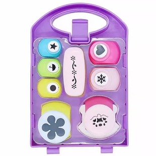 省力压花器儿童手工材料DIY工具图案大号花边剪刀套装玩具女孩子6