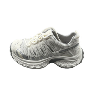 米新款~圆头系带透气厚底增高老爹鞋女2026年春款防滑运动休闲鞋