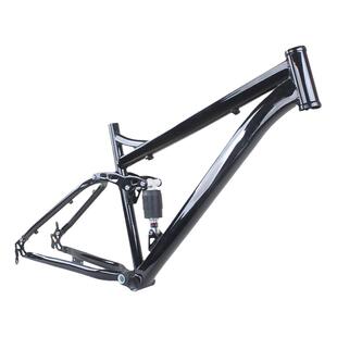 26寸碟刹款山地车减震车架高碳钢变速山地自行车改装避震架子