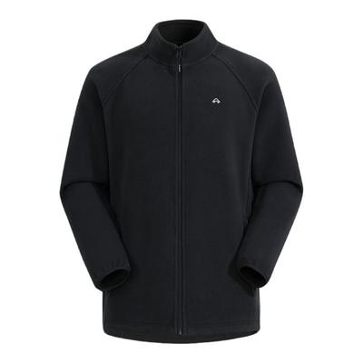 拓路者抓绒衣男款秋冬加厚保暖摇粒绒夹克运动外套立领开衫内胆