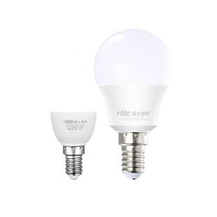 雷士照明led灯泡e14小螺口超亮节能尖泡家用吊灯水晶灯细口暖白光