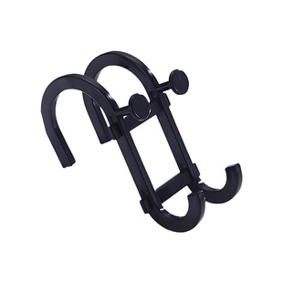 浴室收纳用具多功能挂钩手机支架鞋架免打孔滑套毛巾架万能挂钩