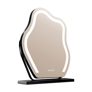 声控云朵化妆镜智能梳妆台镜子带灯台式桌面镜led轻奢主卧梳妆镜