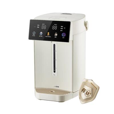 美的有钛无缝内胆0塑水路热水瓶