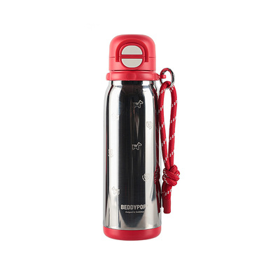 杯具熊儿童保温杯马年限定款锐气双饮水壶新年礼物礼盒装运动水杯