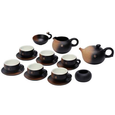 万仟堂中式陶瓷茶具礼盒套装