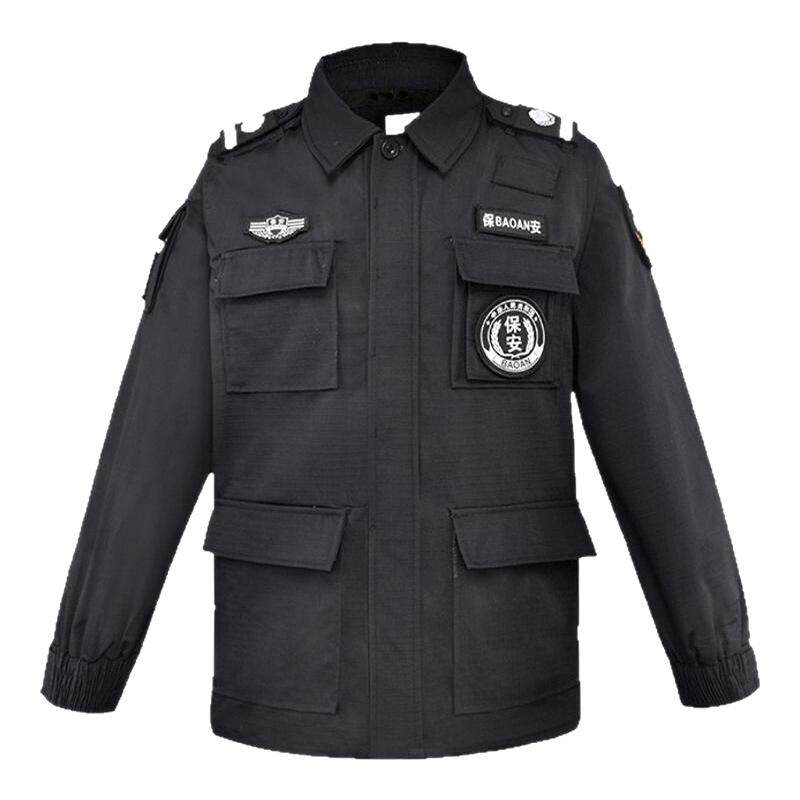 春秋冬防刮耐磨保安工作服训练服