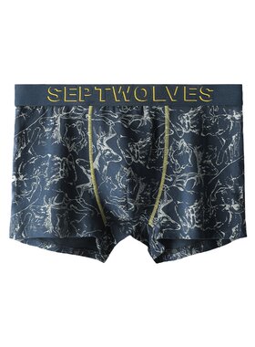 正品七匹狼纯棉男士内裤平角抗菌