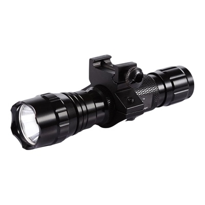 LED强光战术18650手电筒