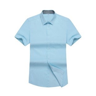 新款邮政工作服男秋季短袖衬衫中国邮政蓝绿衬衣邮政储蓄工装工服