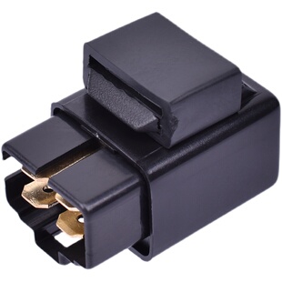 适用本田DIO 18 28期光阳雅马哈JOG50 AG100踏板车启动马达继电器