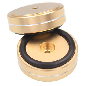 全铝减震脚垫电脑功放机脚HIFI发烧音响音箱胆机避震脚垫CD机脚钉